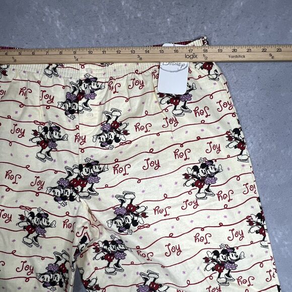 DISNEY Pants Womens Size X-Large Multicolored Mickey Mouse Sleep Pants Pajamas - Picture 6 of 10